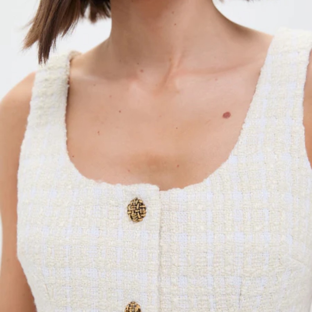 Tuckernuck Cream Midi Dress - Picture 6 of 6